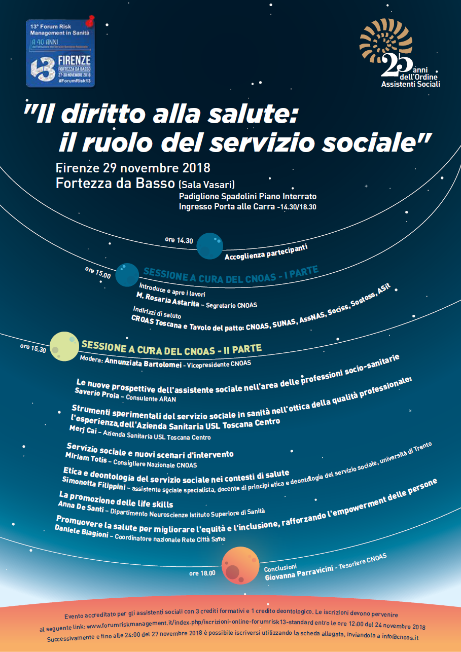 Il diritto alla salute: il ruolo del servizio sociale