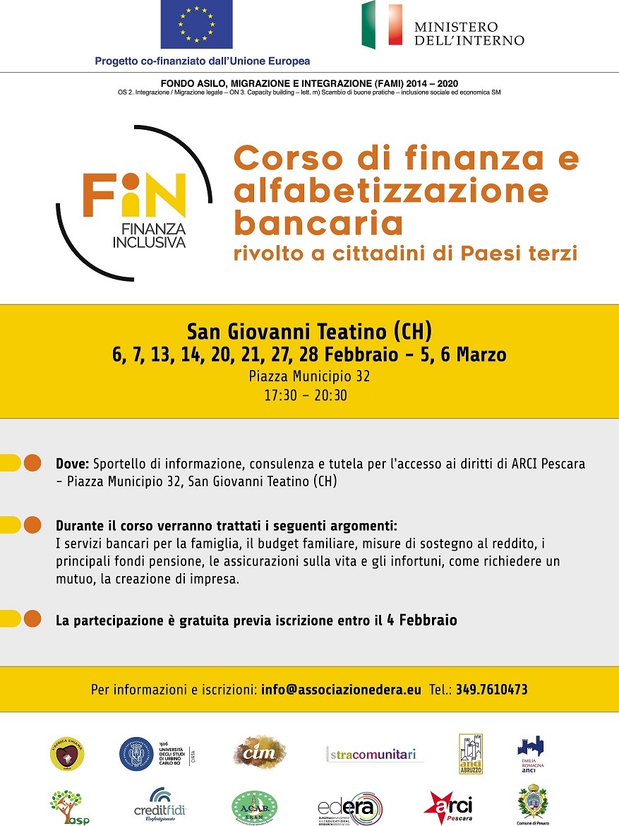 Corso di finanza e alfabetizzazione bancaria